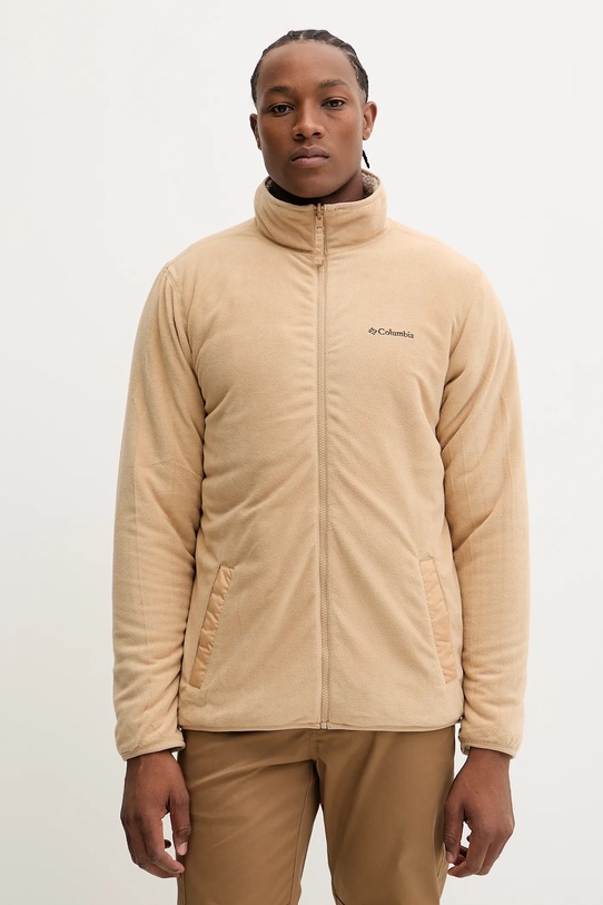 Columbia bluza outdoorowa dwustronna Winter Pass 2135651 beżowy AW25