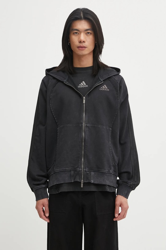 adidas Originals cotton sweatshirt Adilenium Tg Hd cotton black KF8527