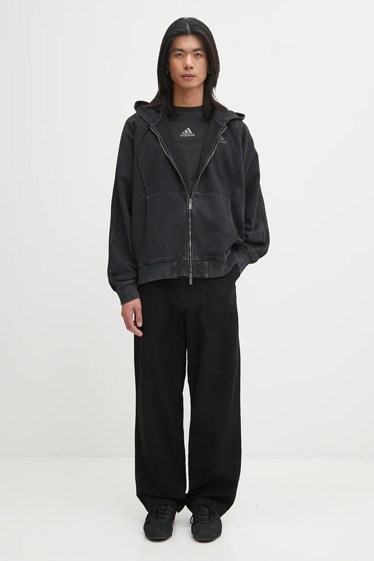adidas Originals cotton sweatshirt Adilenium Tg Hd KF8527 black