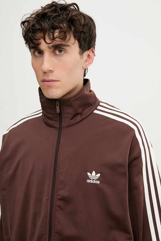 Μπλούζα adidas Originals Firebird Tt καφέ KA0459