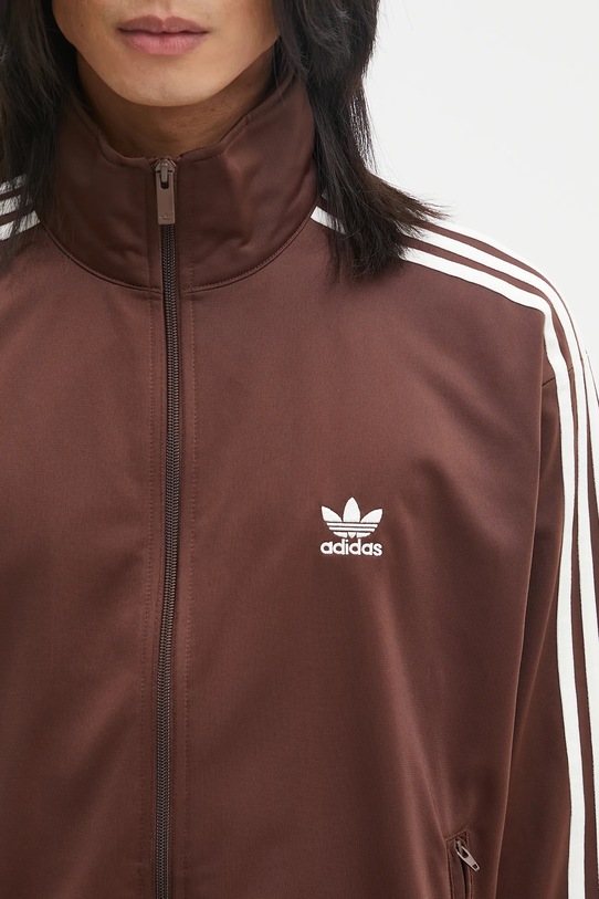 adidas Originals felpa Firebird Tt marrone KA0459