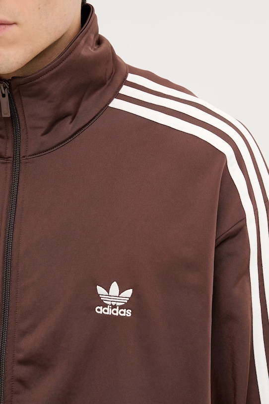 Mikina adidas Originals Firebird Tt KA0459 hnědá