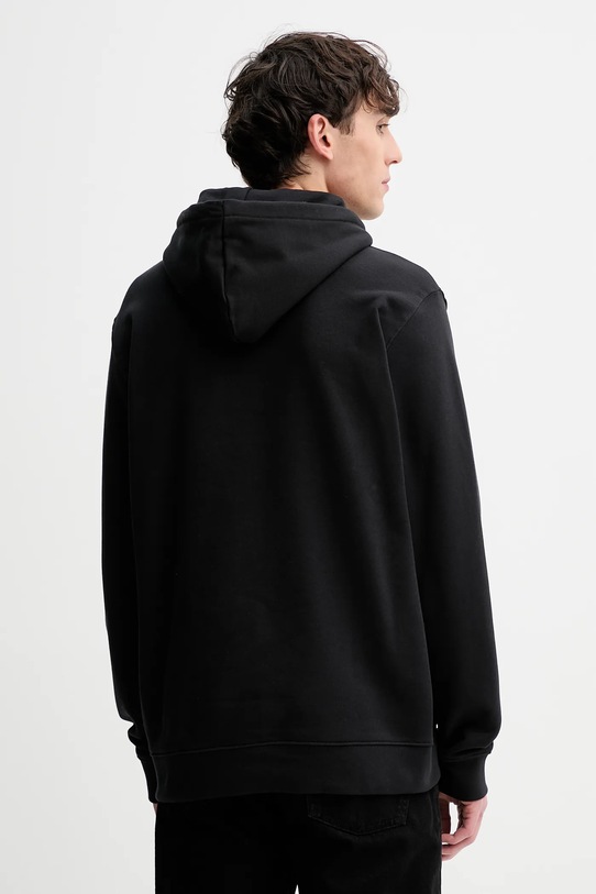 Одежда Хлопковая кофта adidas Originals Trefoil Hoody JY3766 чёрный