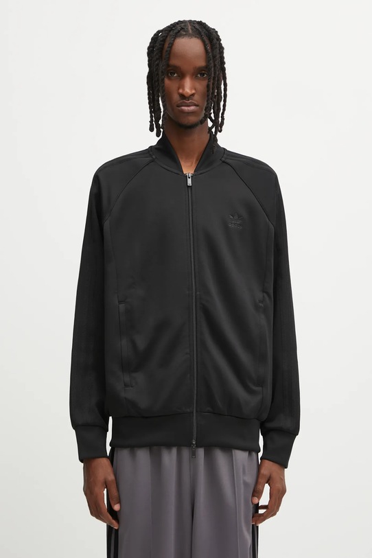 Dukserica adidas Originals Sst Tt natpis crna JY1290