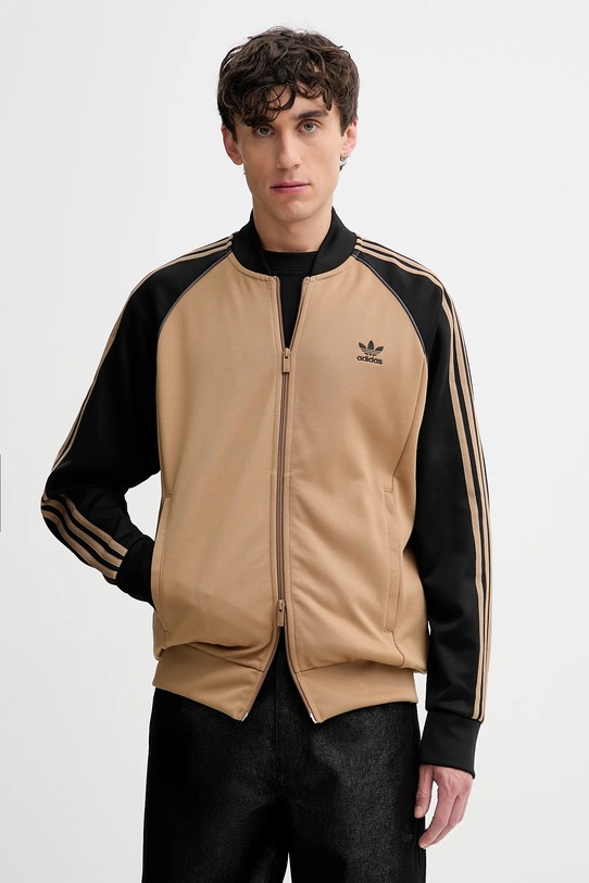 Mikina adidas Originals Sst Tt nášivka béžová JY1292