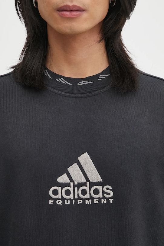 adidas Originals bluza EQT Sweatshirt czarny JV7646