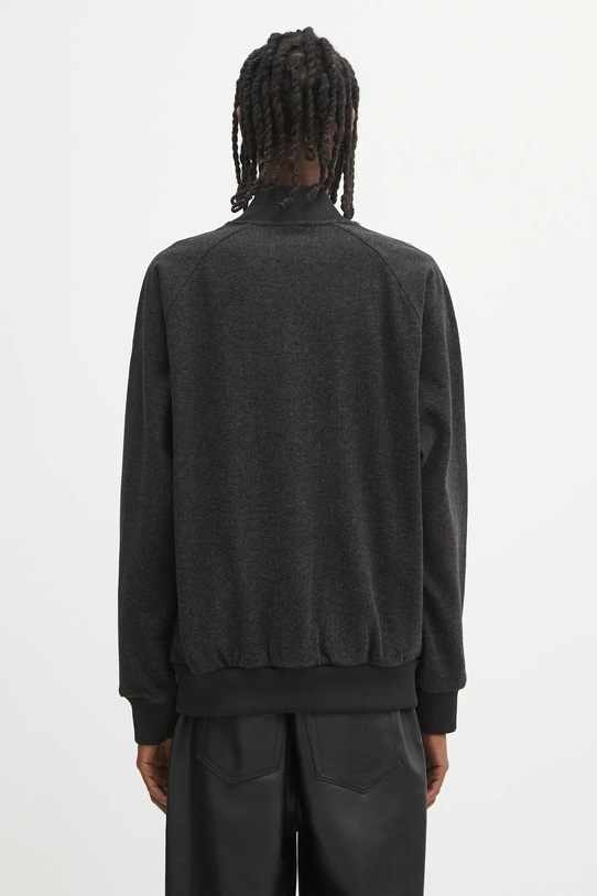 Odzież adidas Originals bluza z domieszką wełny Prem Tt JV7614 czarny