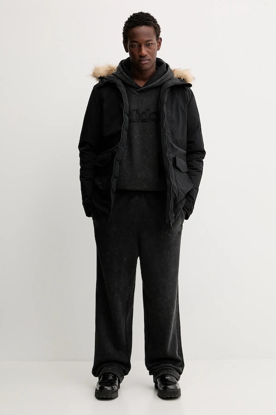 adidas Originals bluză Wsh Hoodie JY2792 gri AW25