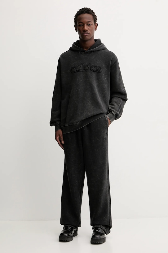 adidas Originals bluză Wsh Hoodie gri JY2792