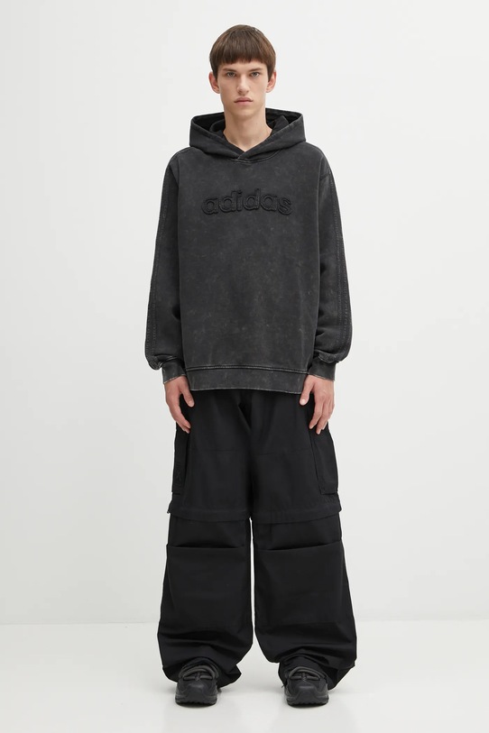 adidas Originals sweatshirt Wsh Hoodie JY2792 gray
