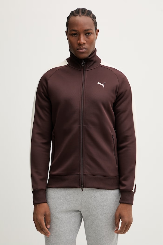 Puma bluza pozostałe brązowy 629587