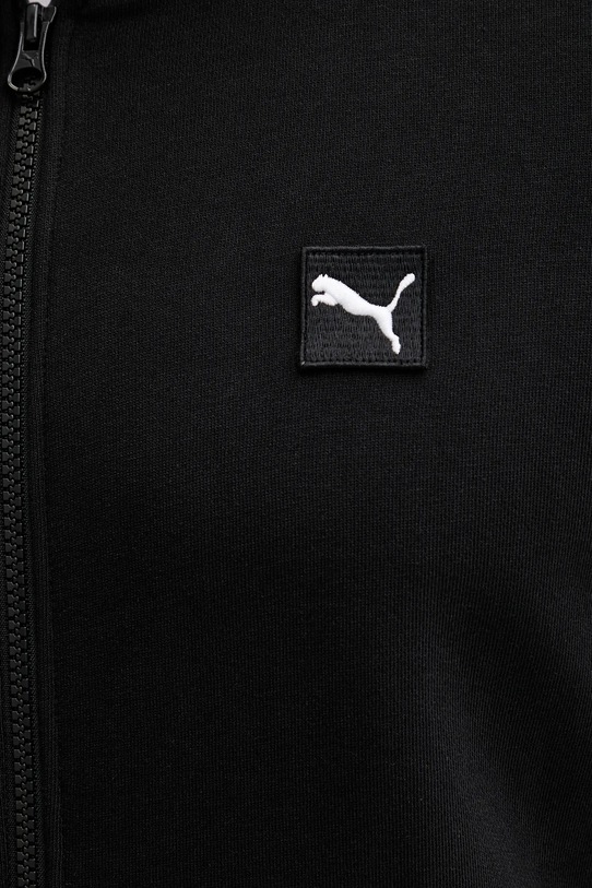 Памучен суичър Puma 688255 черен