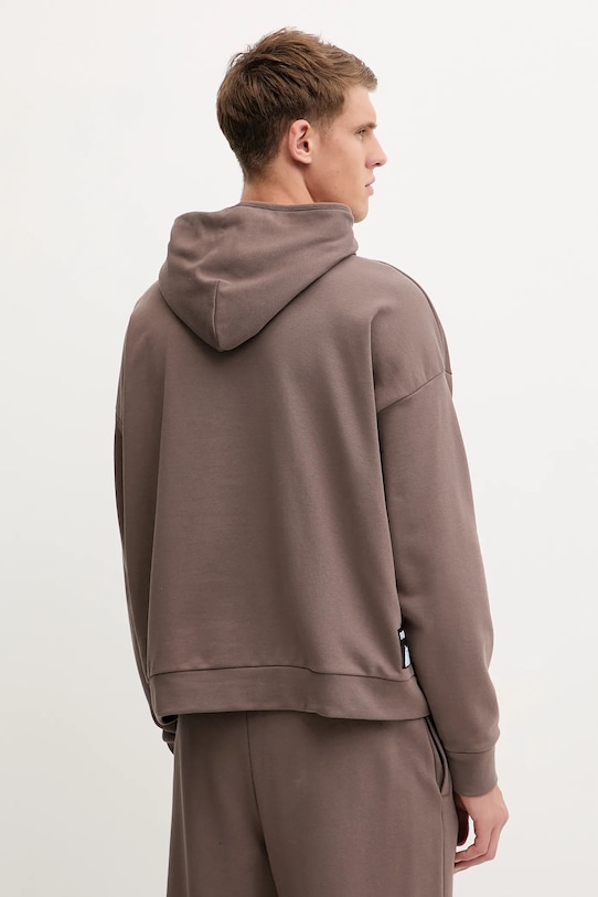 Odzież Puma x RIPNDIP bluza bawełniana 632414 brązowy