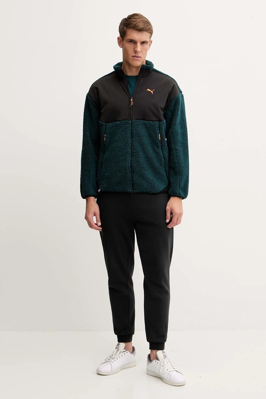 Суичър Puma 632104 зелен AW25