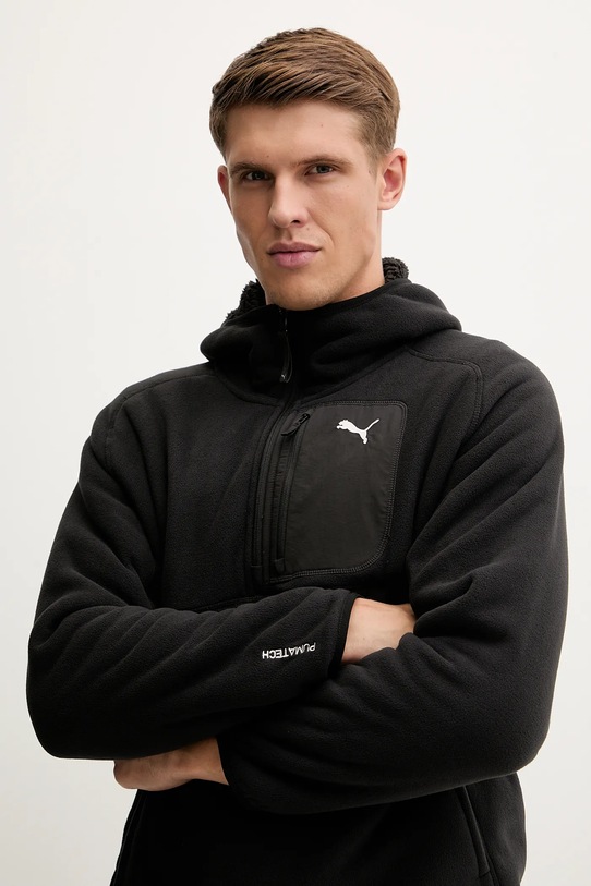 Puma bluza polarowa czarny 688224