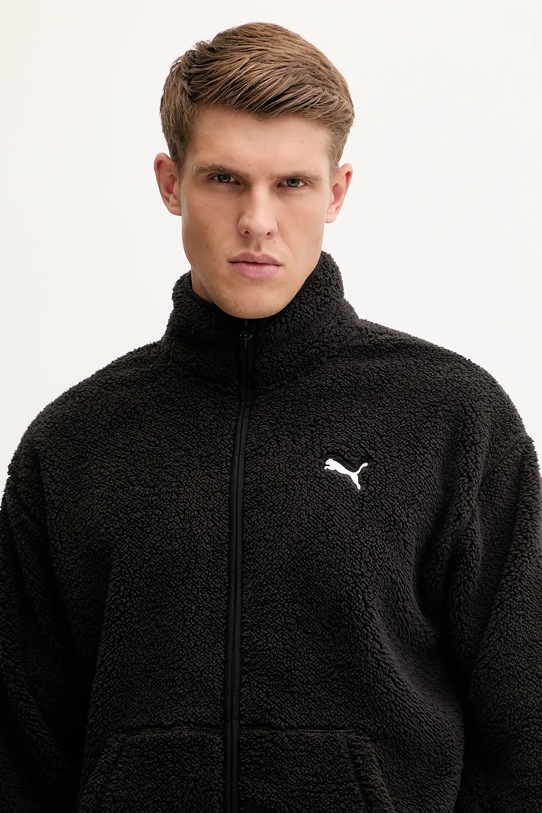 Puma hanorac fleece negru 688259