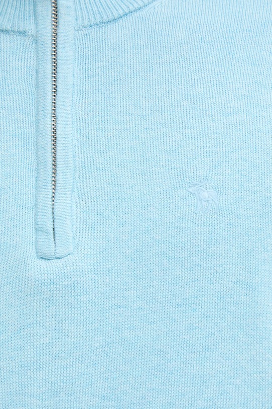 Abercrombie & Fitch sweter z dodatkiem wełny KI120.5139.210 niebieski