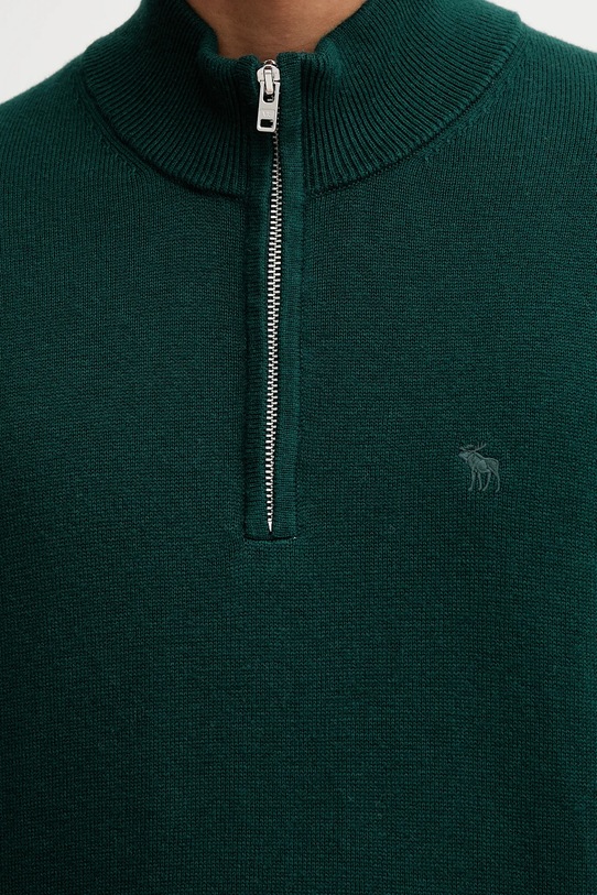 Abercrombie & Fitch sweter z dodatkiem wełny KI120.5139.300 zielony