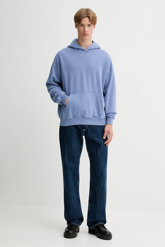 Abercrombie & Fitch bluză KI122.5455.216 albastru AW25