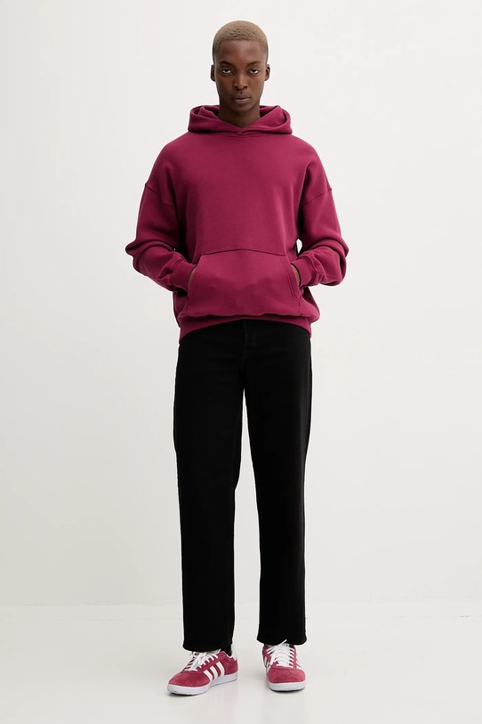Abercrombie & Fitch bluza KI122.5467.520 bordowy AW25