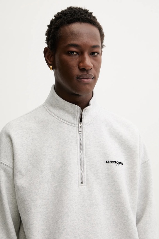 Суичър Abercrombie & Fitch сив KI122.5514.112