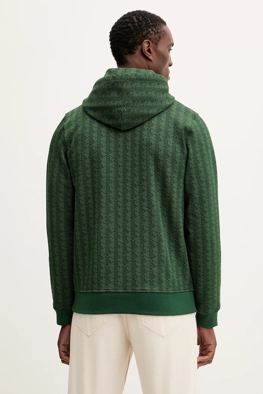 Odzież Lacoste bluza bawełniana SH5885 zielony