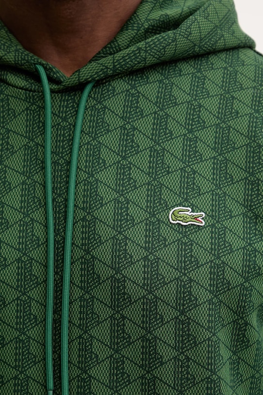 Lacoste bluza bawełniana SH5885 zielony