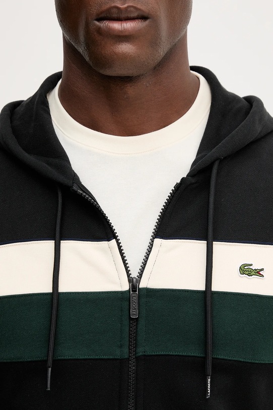 Lacoste bluza bawełniana SH5913 czarny