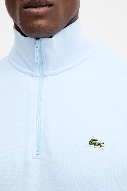 Lacoste hanorac de bumbac albastru SH9774
