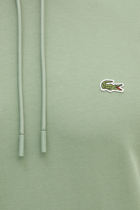 Lacoste bluza bawełniana SH9839 zielony