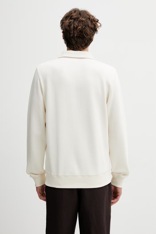 Одяг Бавовняна кофта Lacoste SH5781 бежевий