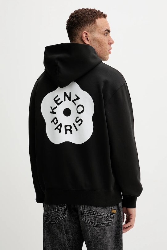 Odzież Kenzo bluza bawełniana FF65HO2574MF czarny