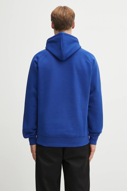 Odzież Carhartt WIP bluza Hooded Chase I033661.30XXX niebieski