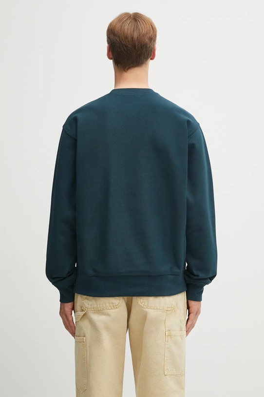 Odzież Carhartt WIP bluza American Script I025475.0AUXX turkusowy