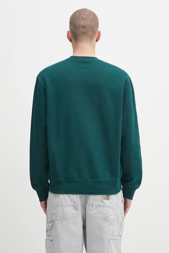 Odzież Carhartt WIP bluza bawełniana Alumni I035190.05AXX zielony