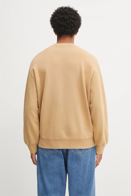 Дрехи Памучен суичър Carhartt WIP Hudson I035186.07E5F кафяв