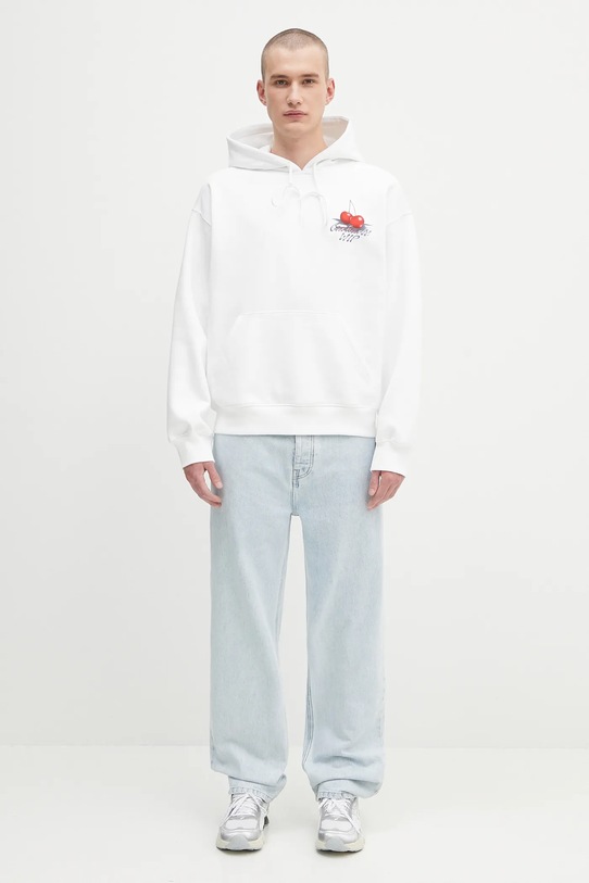 Carhartt WIP bluza Hooded Jake Garcia I035191.02XX biały