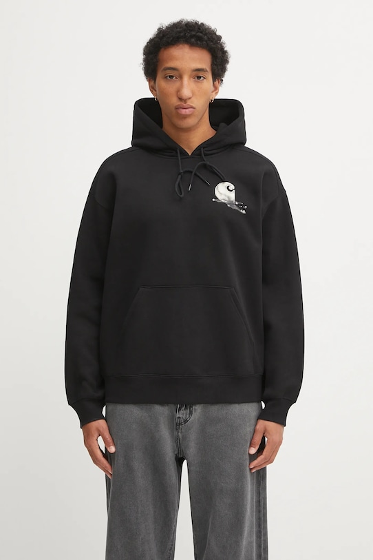 Odjeća Dukserica Carhartt WIP Hooded Jake Garcia I035191.89XX crna
