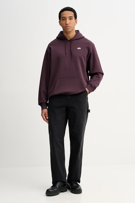 Vans bluza bawełniana VN000P51EMS1 fioletowy AW25