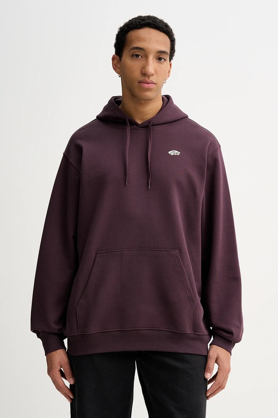 Odzież Vans bluza bawełniana VN000P51EMS1 fioletowy