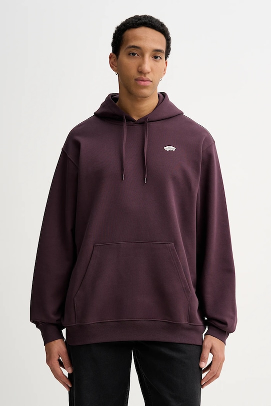 Odzież Vans bluza bawełniana VN000P51EMS1 fioletowy