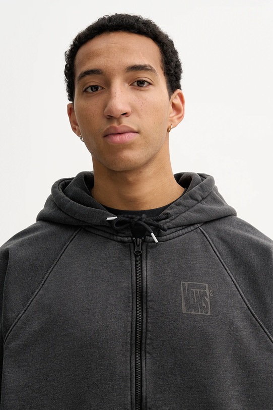 Mikina Vans sivá VN000PJMBLK1