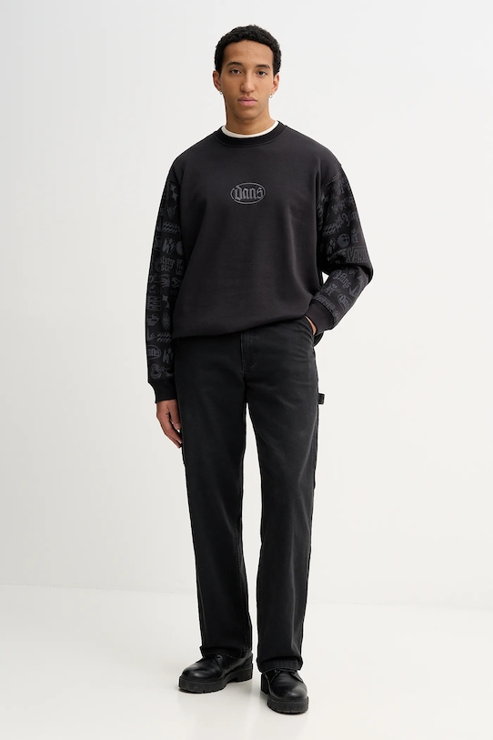 Vans felső VN000PASBLK1 fekete AW25