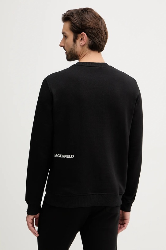 Odzież Karl Lagerfeld bluza bawełniana 554917.705403 czarny