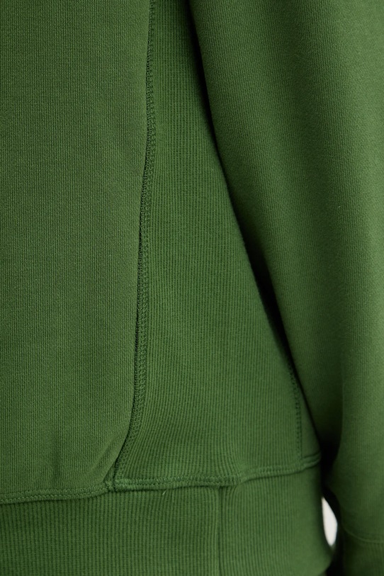 New Balance bluza bawełniana MT41506DAE zielony