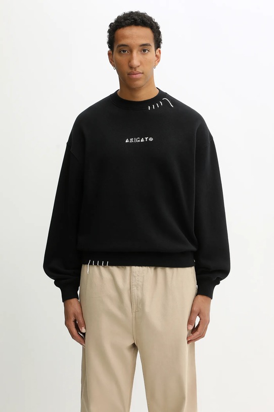 Axel Arigato bluza bawełniana Loops bawełna czarny A3435001