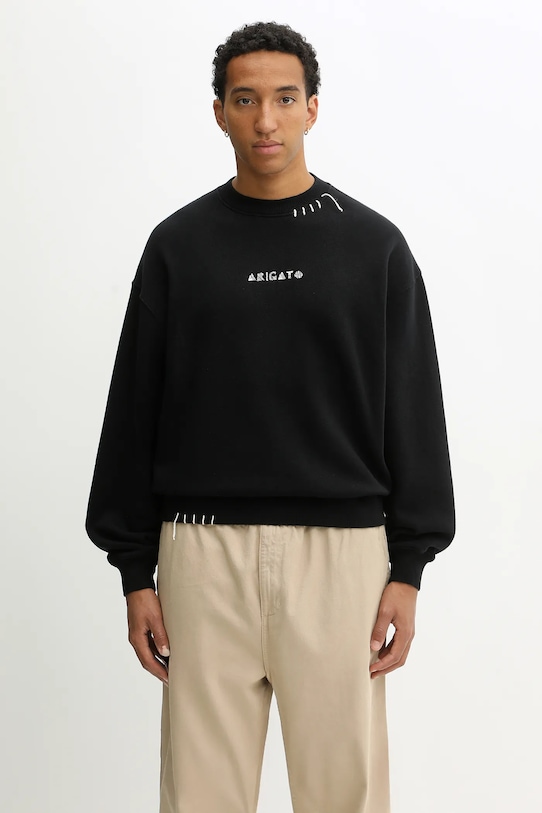 Хлопковая кофта Axel Arigato Loops хлопок чёрный A3435001