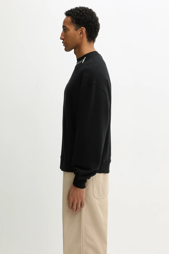 Axel Arigato bluza bawełniana Loops A3435001 czarny AW25