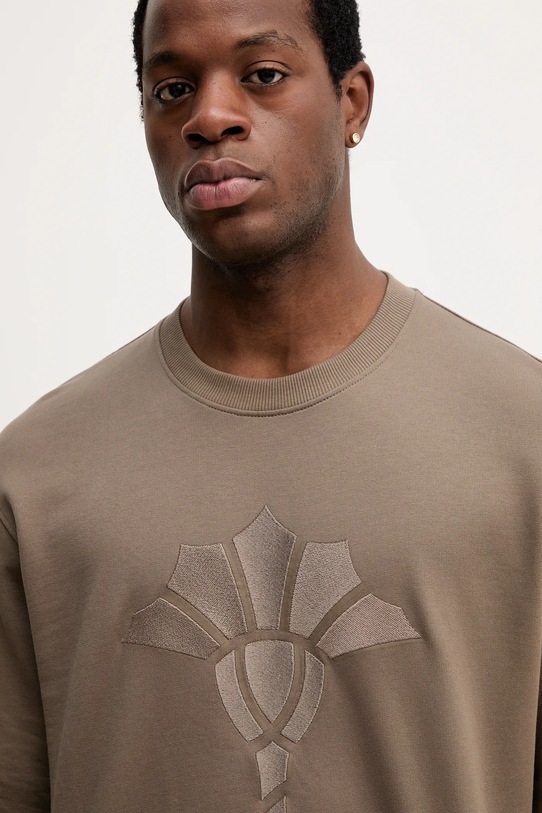 Joop! bluza bawełniana brązowy 30046988