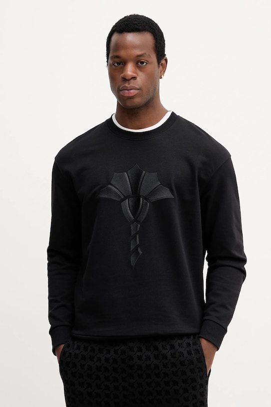 Joop! hanorac de bumbac imprimeu negru 30046988